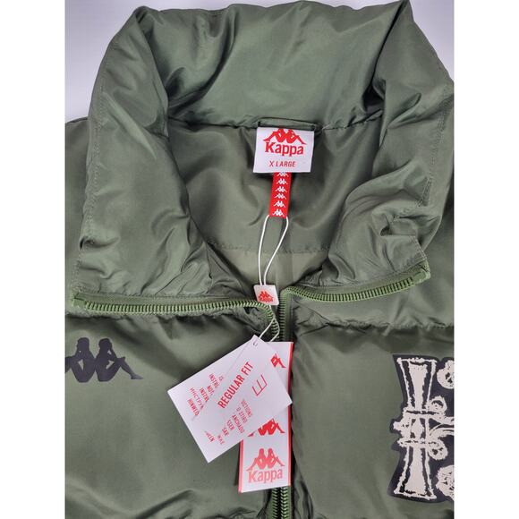 NWT Kappa Mens XL Green Cyprus Puffer Ski Snow Jacket‎ Authentic Finreol Man - Picture 4 of 12